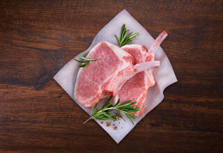 Fleisch vom Duroc Edelschwein aus Spanien Fleisch vom Duroc Edelschwein aus Spanien