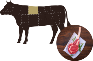 Leckeres Tomahawk Steak