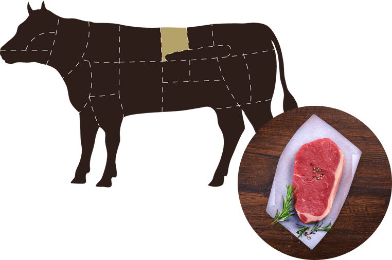 Herzhaftes Rumpsteak